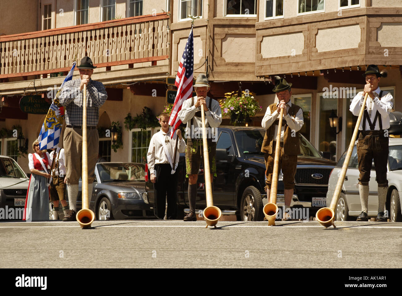 Leavenworth, Washington, USA Stockfoto