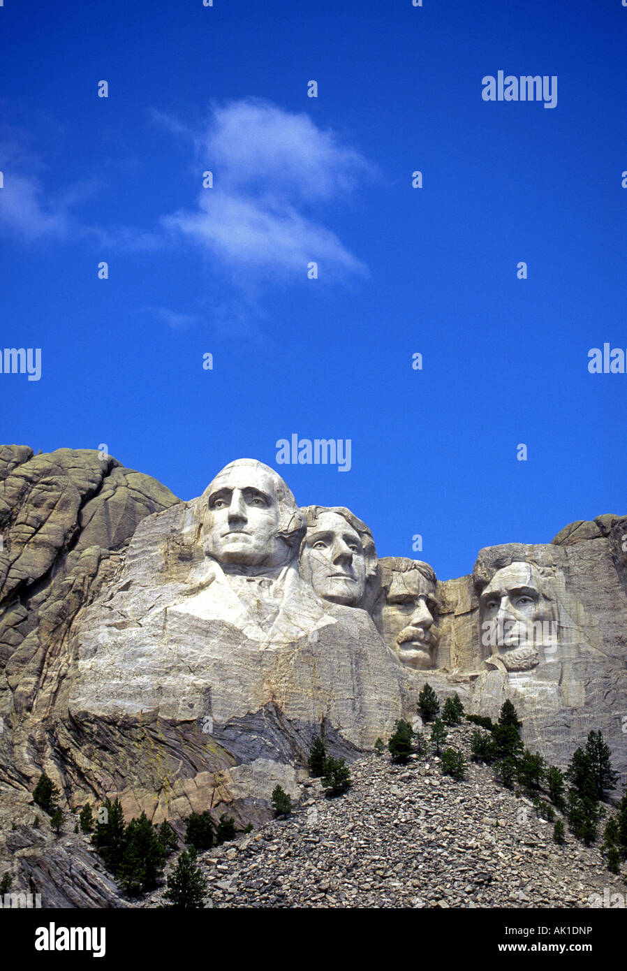 Mount Rushmore National Historic Memorial in der Nähe von Rapid City Stockfoto