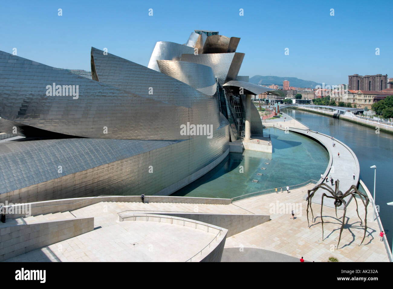 Guggenheim Museum, Bilbao, Baskenland, Spanien Stockfoto