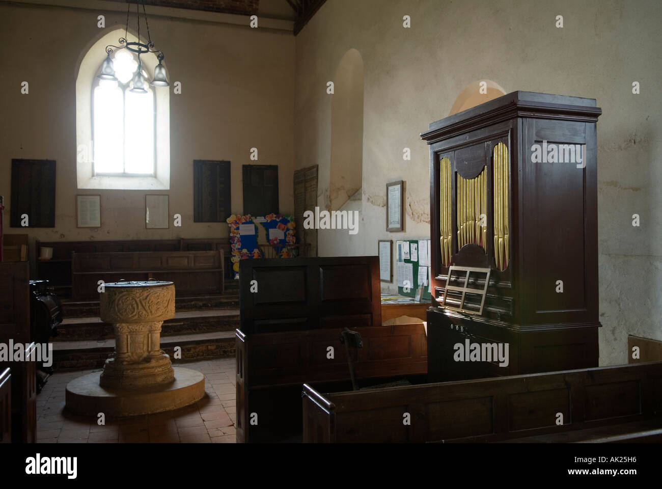 "Heiliger St. Andrews Church" wenig Lt Schnarchen Norfolk England 2 Stockfoto