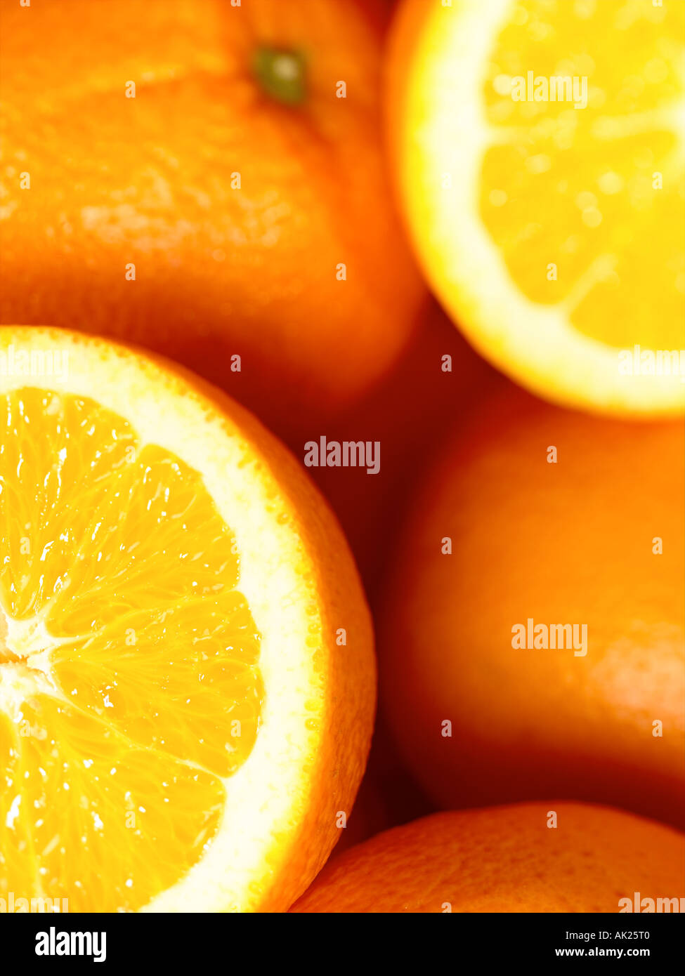 Orangen Stockfoto