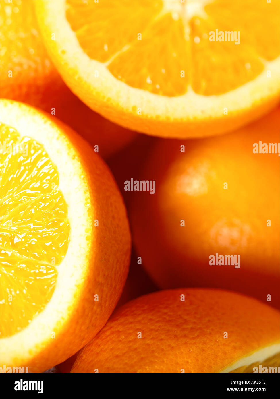Orangen Stockfoto
