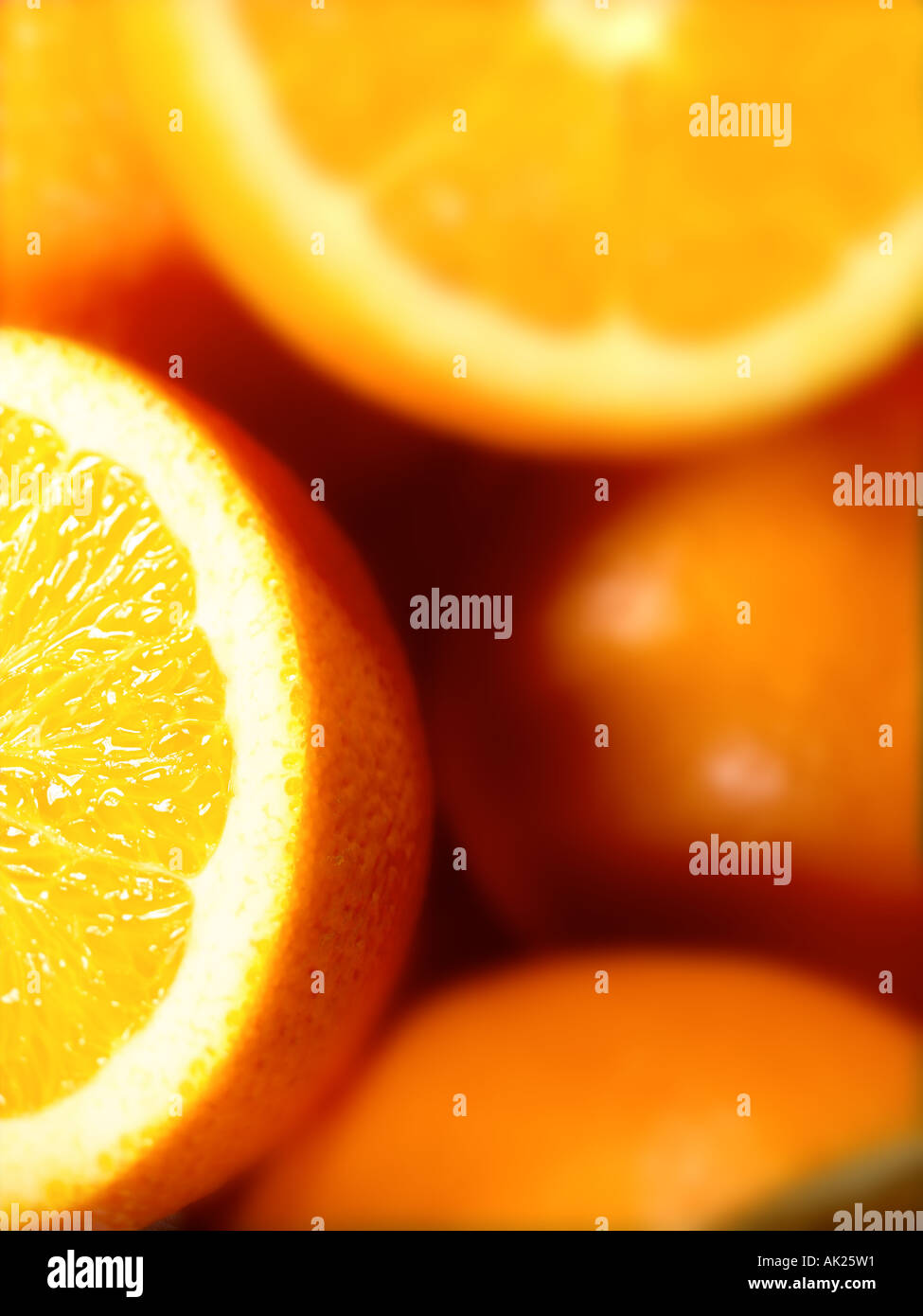 Orangen Stockfoto