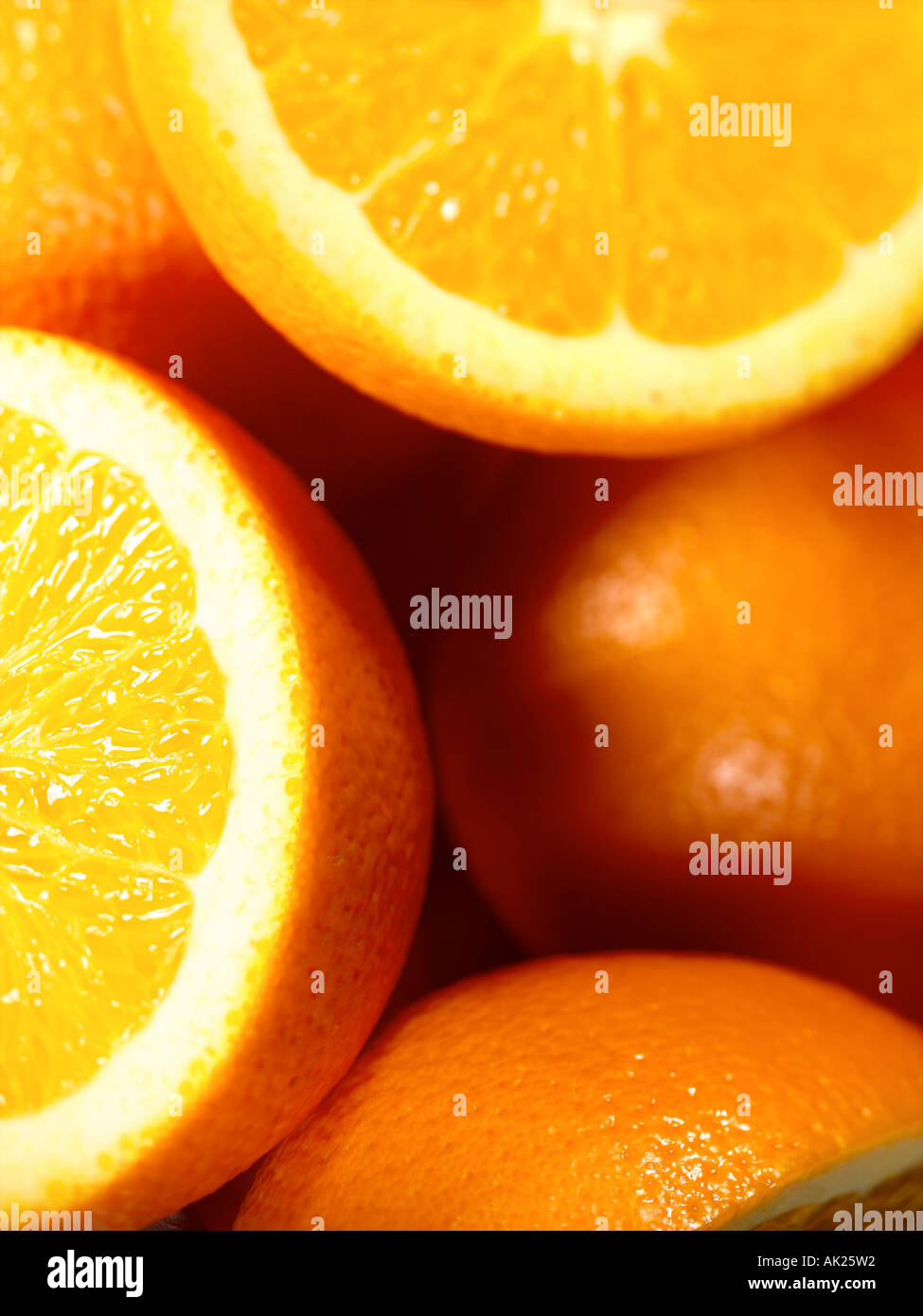 Orangen Stockfoto