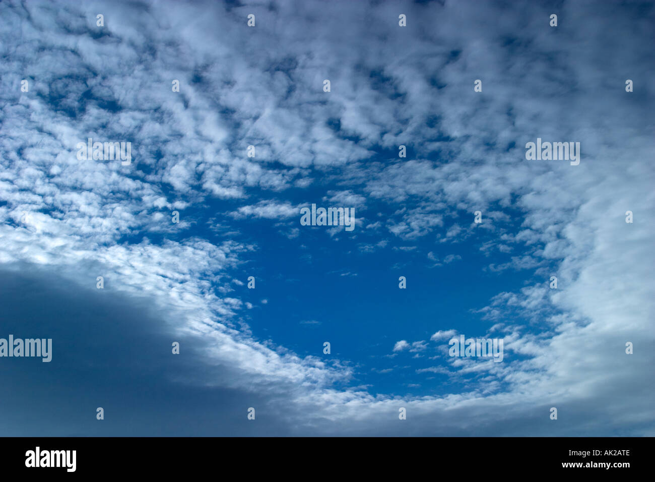 Trübe Auge Stockfoto