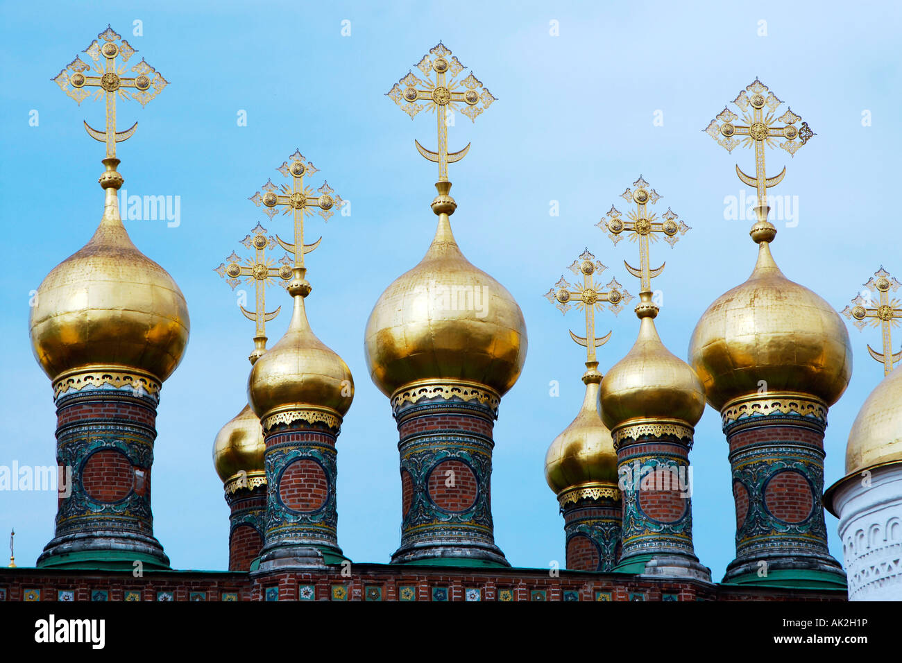 Moskau, Wechopasski Kathedrale Stockfoto