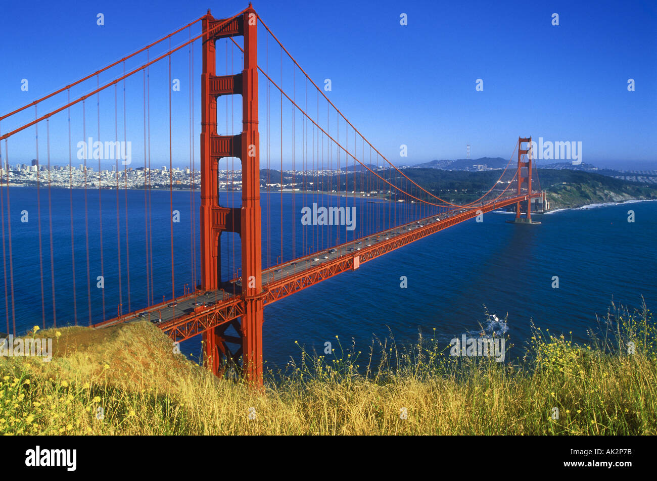 GOLDEN GATE SAN FRANCISCO Stockfoto