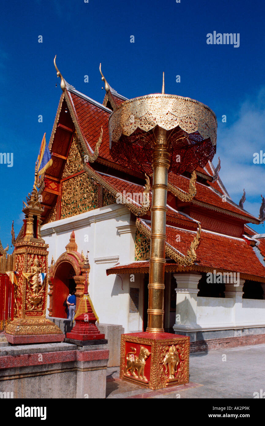 Tempel Wat Phra, Doi Suthep Stockfoto