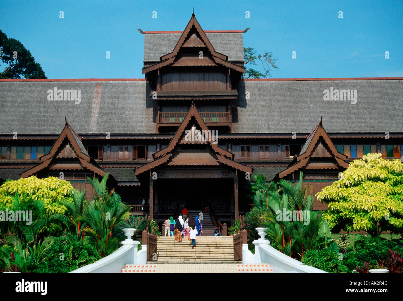 Palast des Sultans, Melaka Stockfoto