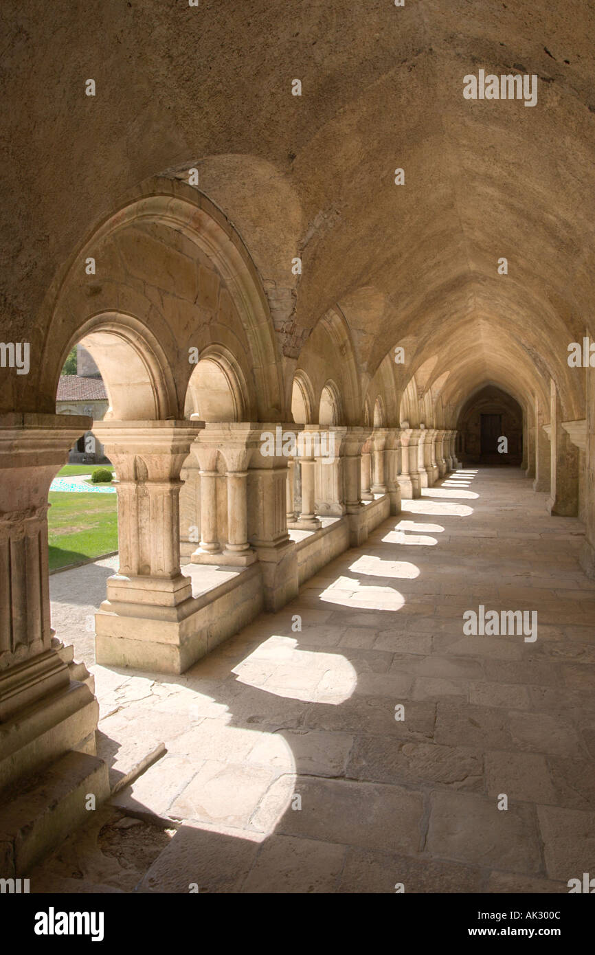 Kloster, Abtei von Fontenay, nr Montbard, Burgund, Frankreich Stockfoto