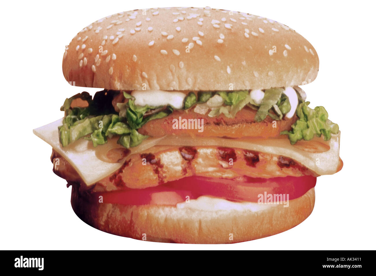 Hamburger 12 Stockfoto