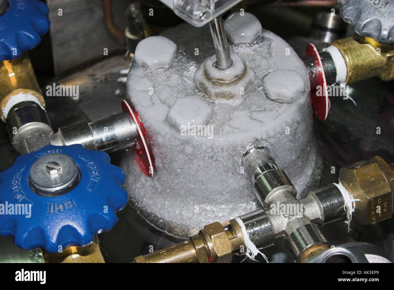 Teleskope an der Spitze der Welt Stockfoto