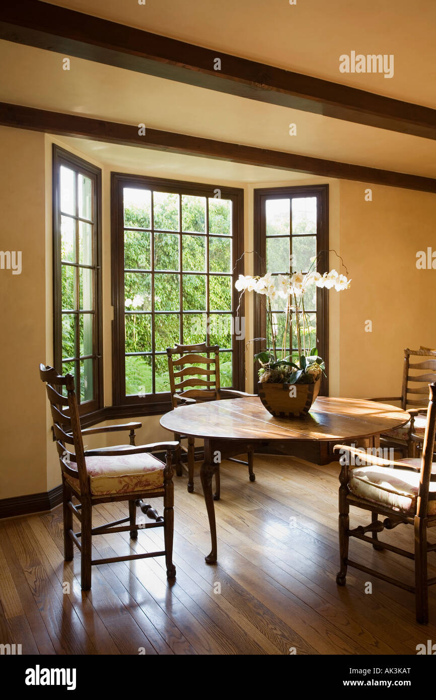 Speisesaal im Country Stil Stockfoto