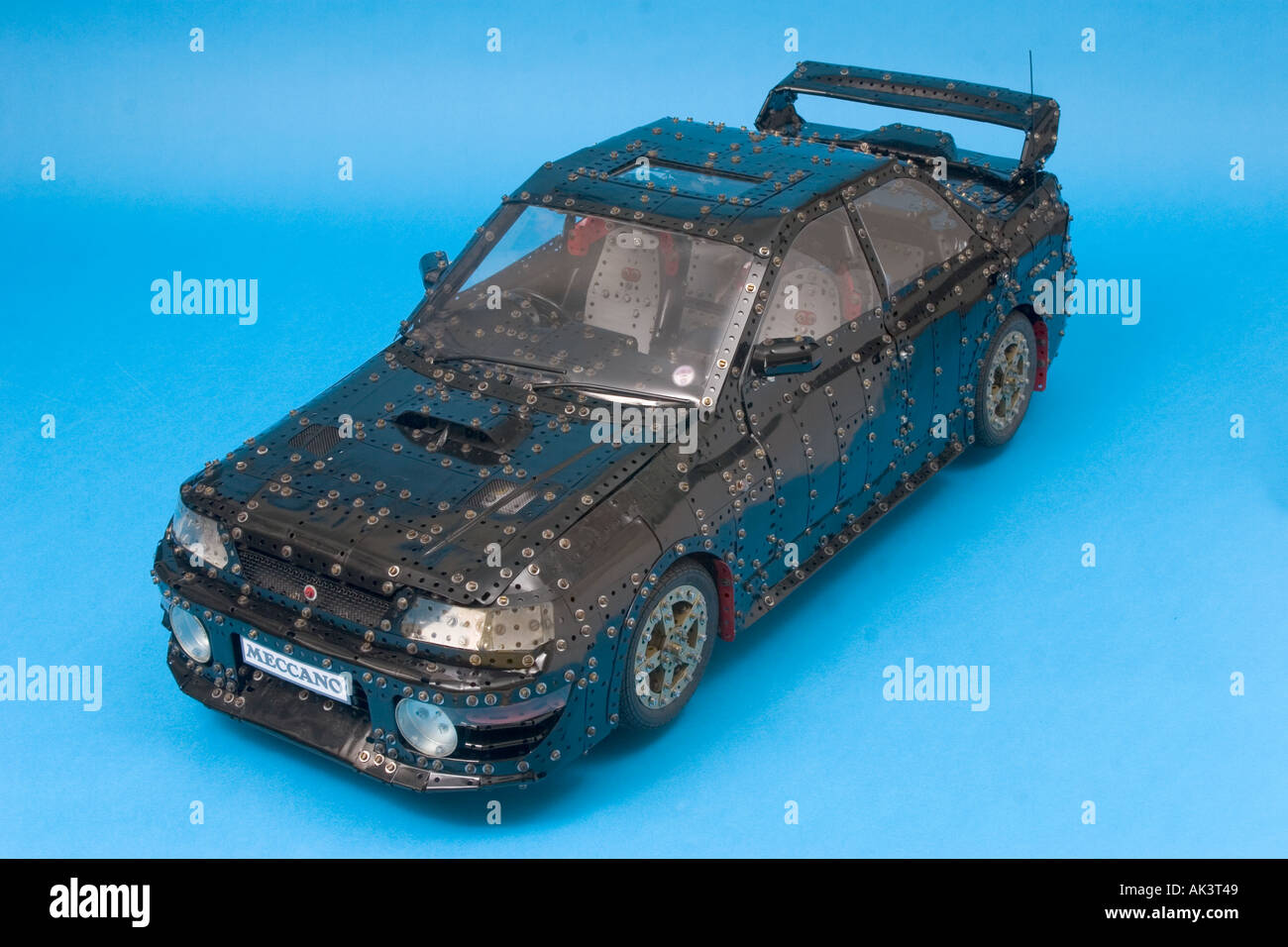 Meccano Modell Autos Stockfoto