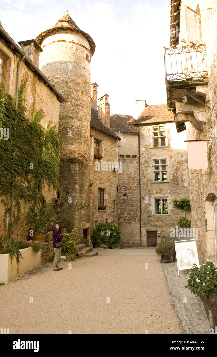 Beaulieu Sur Dordogne 3 Stockfoto