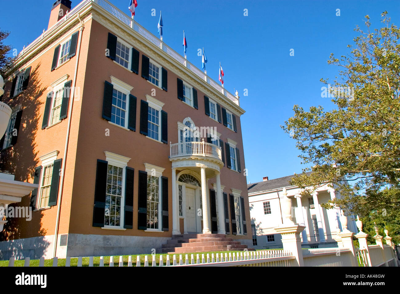 Portland Maine Fassade des McLellan House eine historische