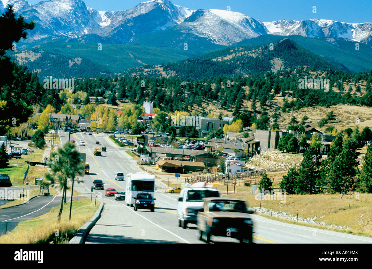 Estes Park Stockfoto
