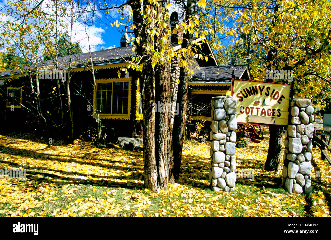 Estes Park Stockfoto