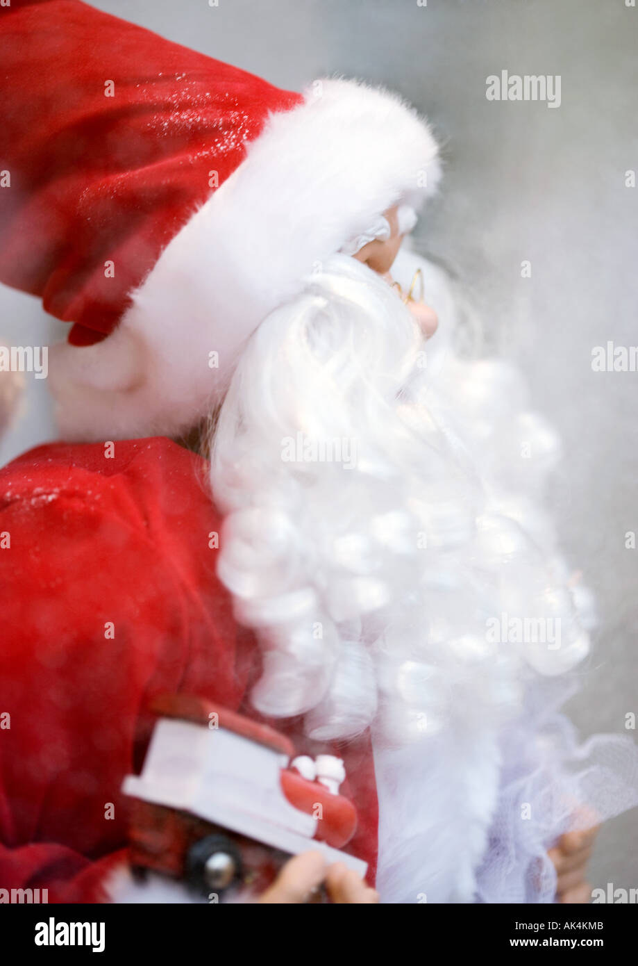 Spielzeug-Weihnachtsmann Stockfoto