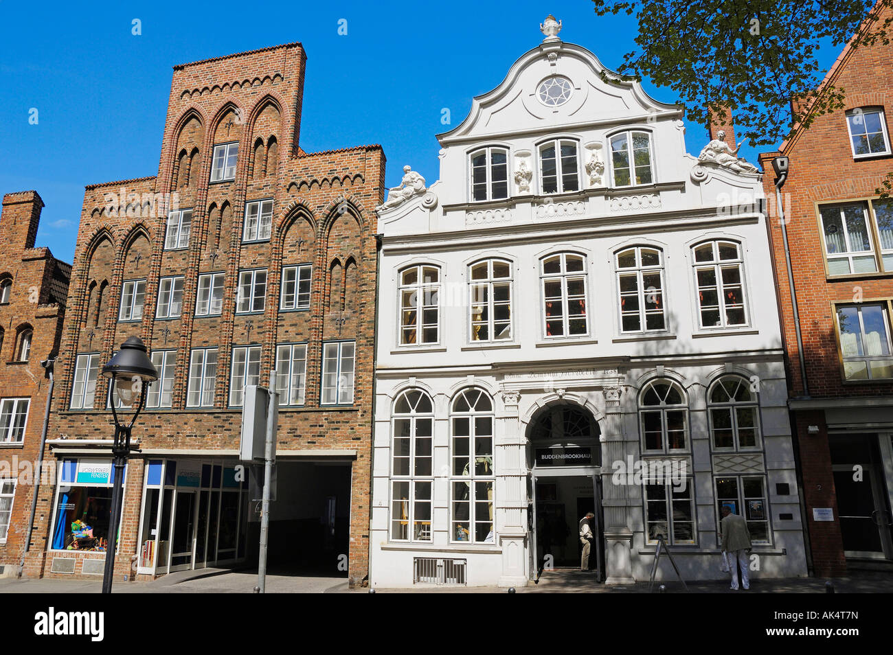 Buddenbrookhaus / Lübeck Stockfoto