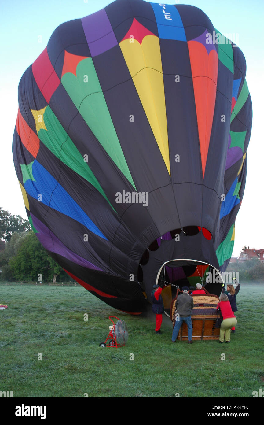 Ballon-Festival 2 9 05 4 9 05 in bienenbuettel Stockfoto