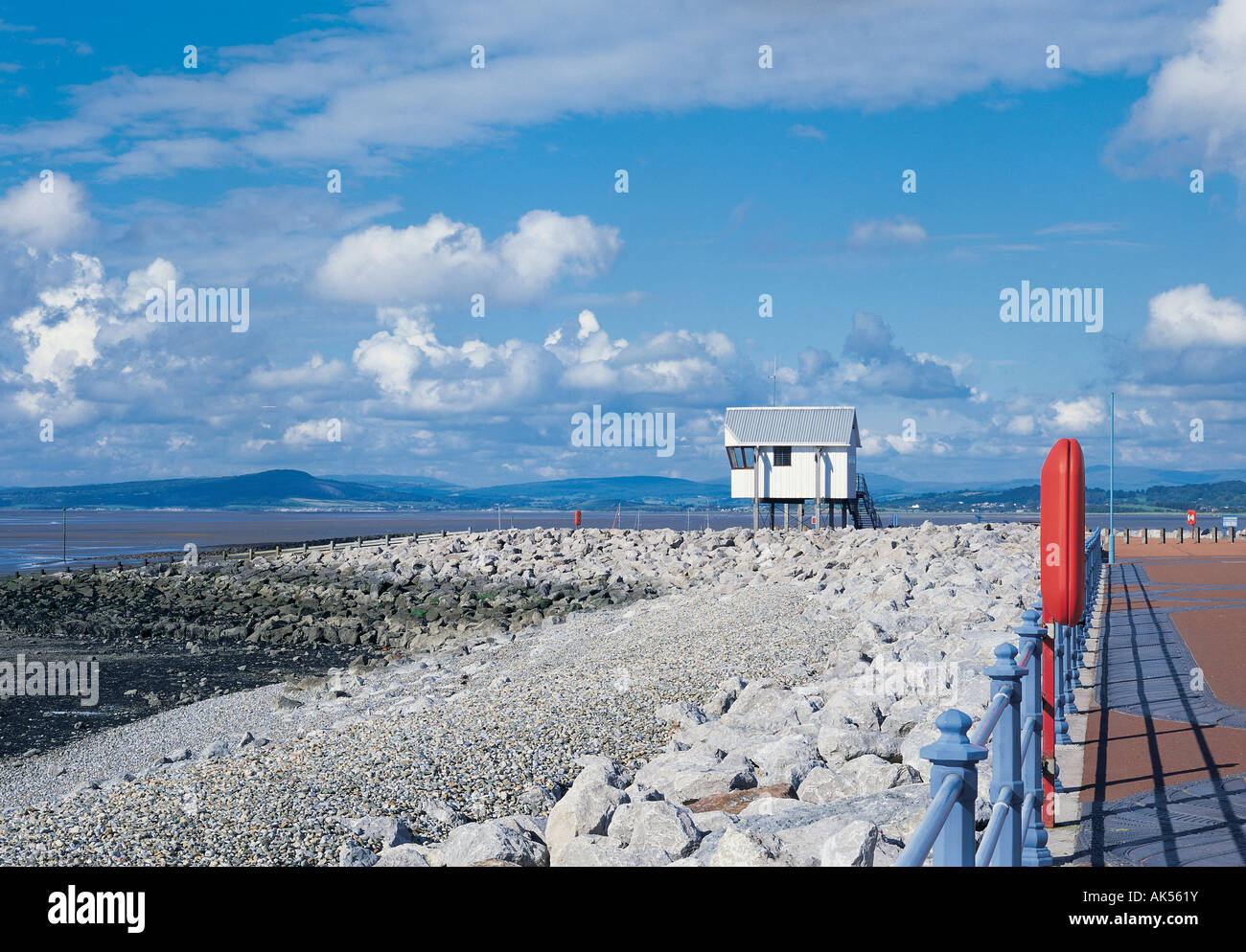 England, Lancashire, Morecambe Bay, Segelclub Lookout, Stockfoto