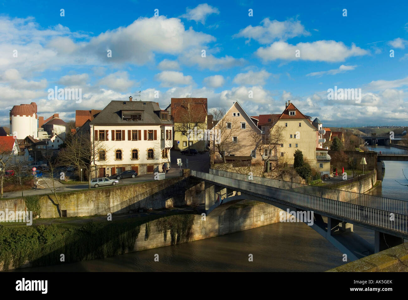 Lauffen am Neckar Stockfoto