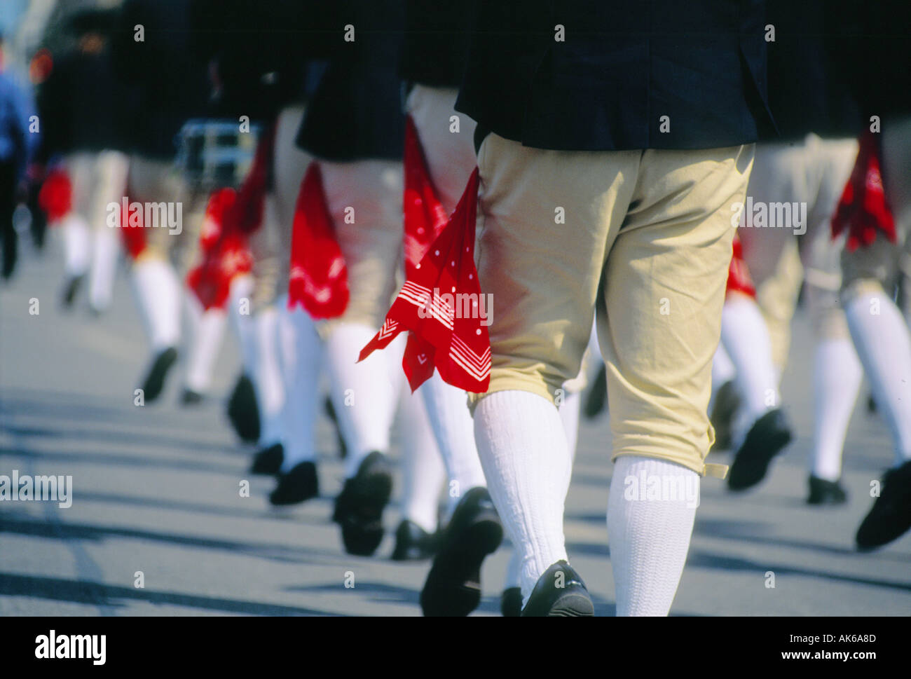 Europa Deutschland Münchner Bier Festival Oktoberfest bunte traditionelle Parade statt, die jedes Jahr in München statt. Stockfoto