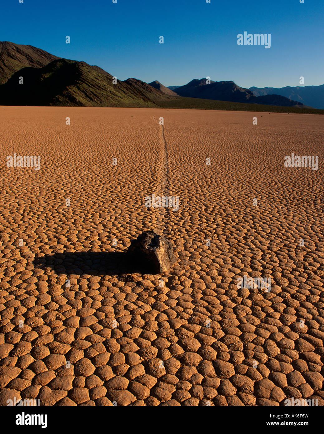 Getrocknete Erde / Death Valley Stockfoto