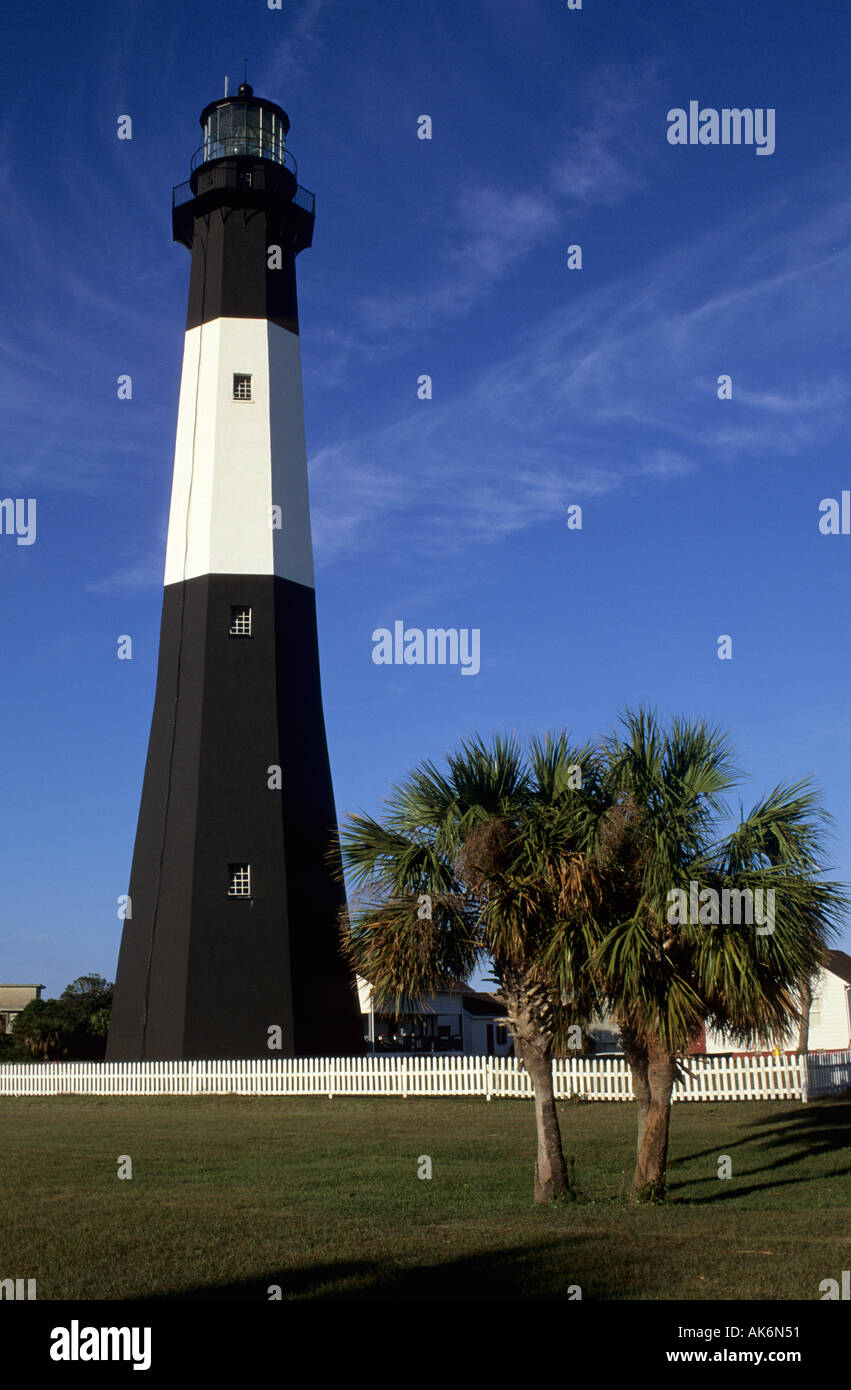 Tybee Island Leuchtturm Stockfoto
