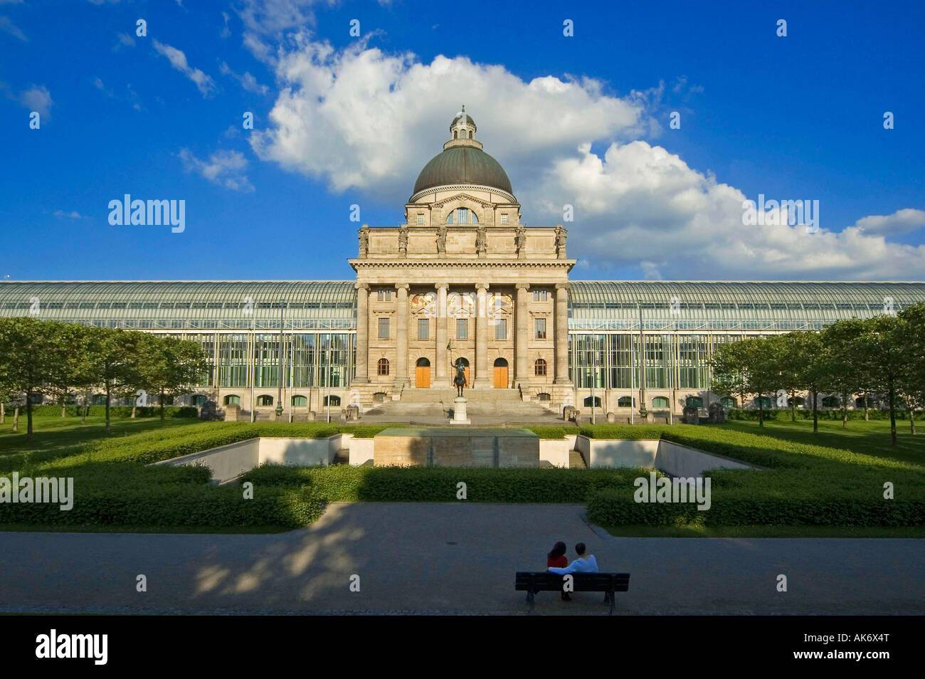 Bayerische Staatskanzlei / München Stockfoto