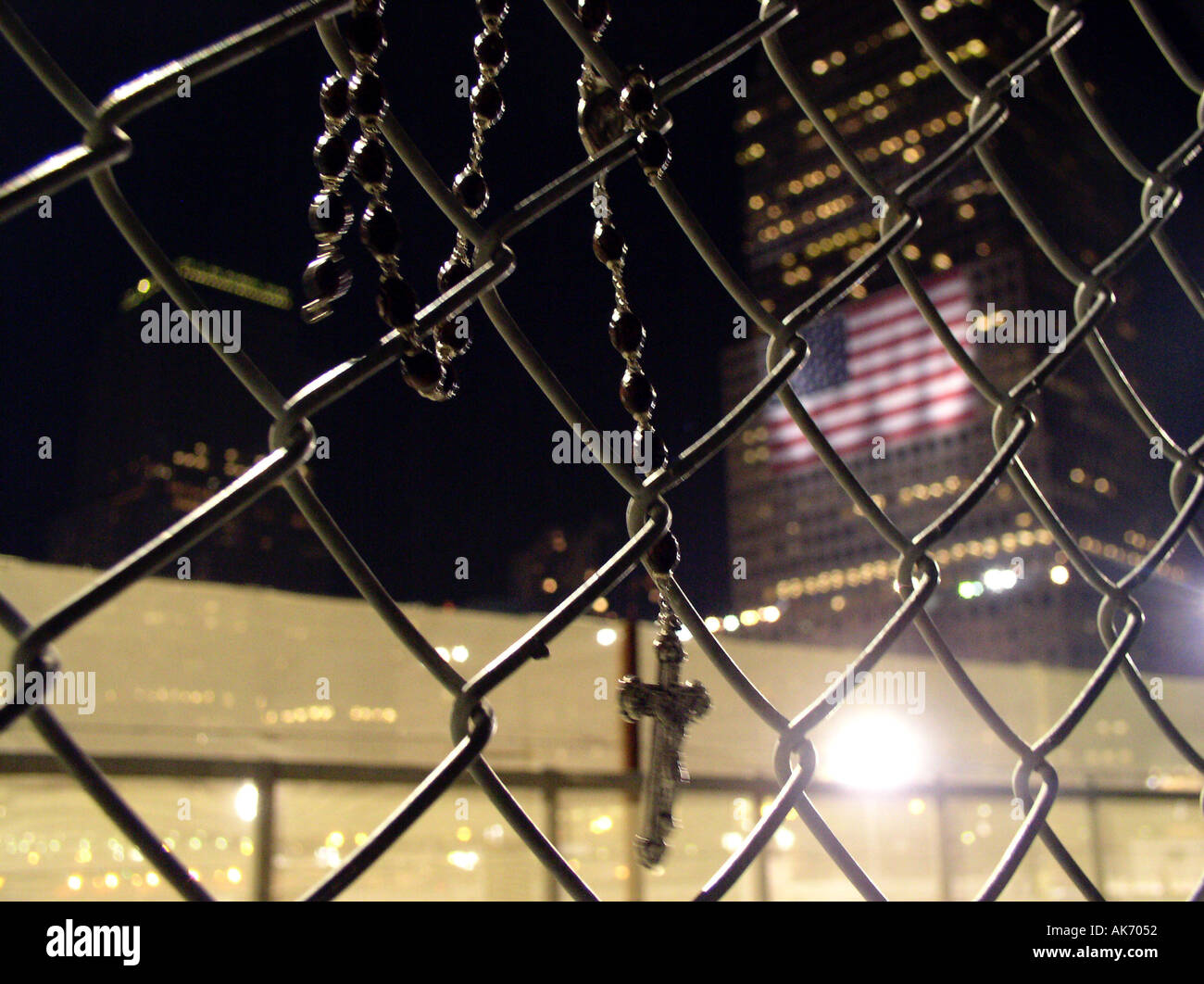Tribut der Lichter 2003 WTC New York, NY Downtown New York World Trade Center © Mak Stockfoto