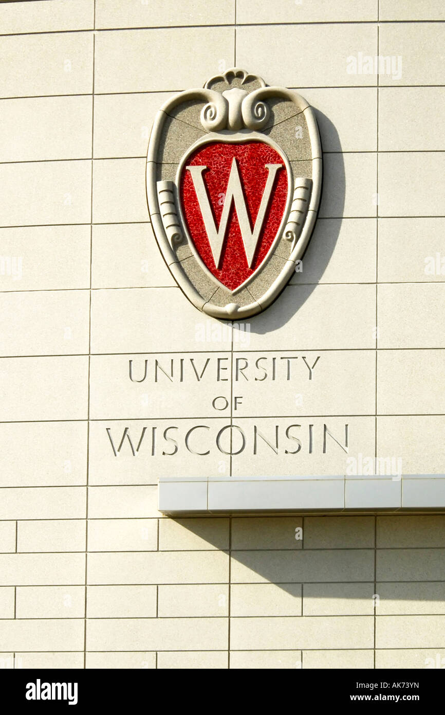 Die Kohl-Center auf dem Campus der University of Wisconsin-Madison WI Stockfoto