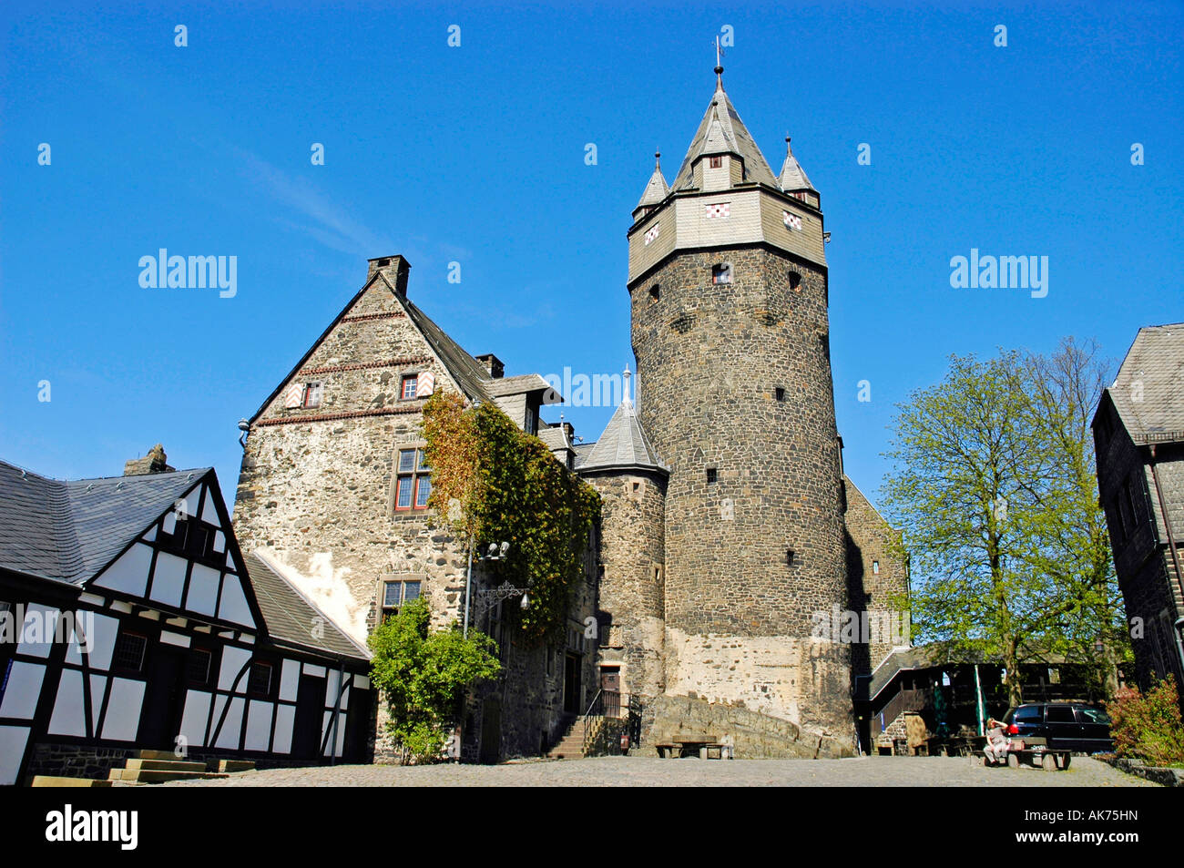 Burg Altena Stockfoto
