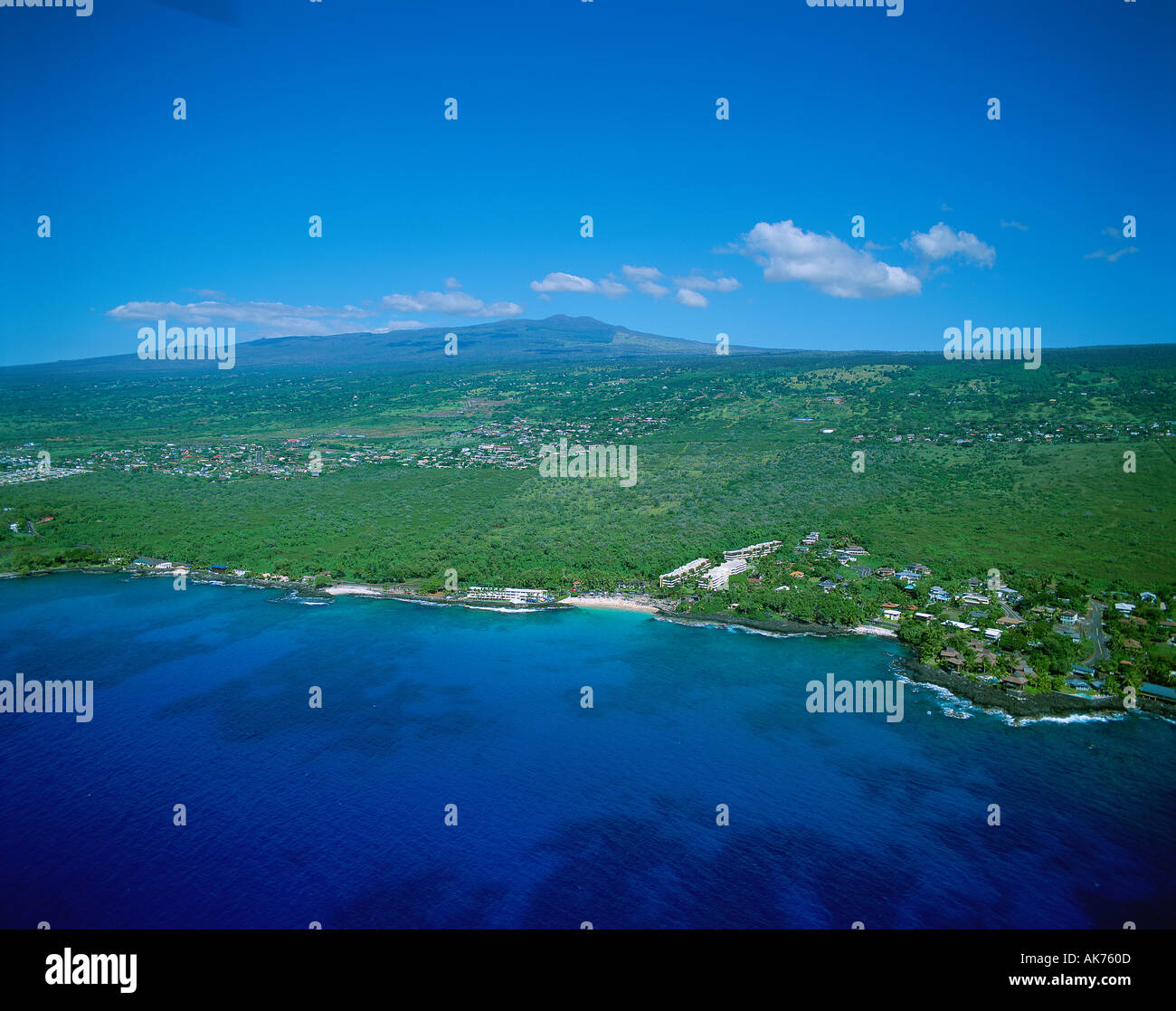 Kailua Kona Aerial Stockfotos und bilder Kaufen Alamy