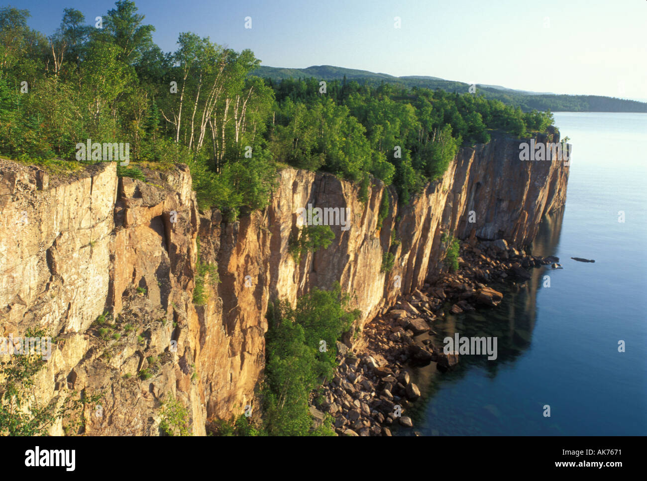 AJ18811, MN, Lake Superior, Silver Bay, Minnesota Stockfoto