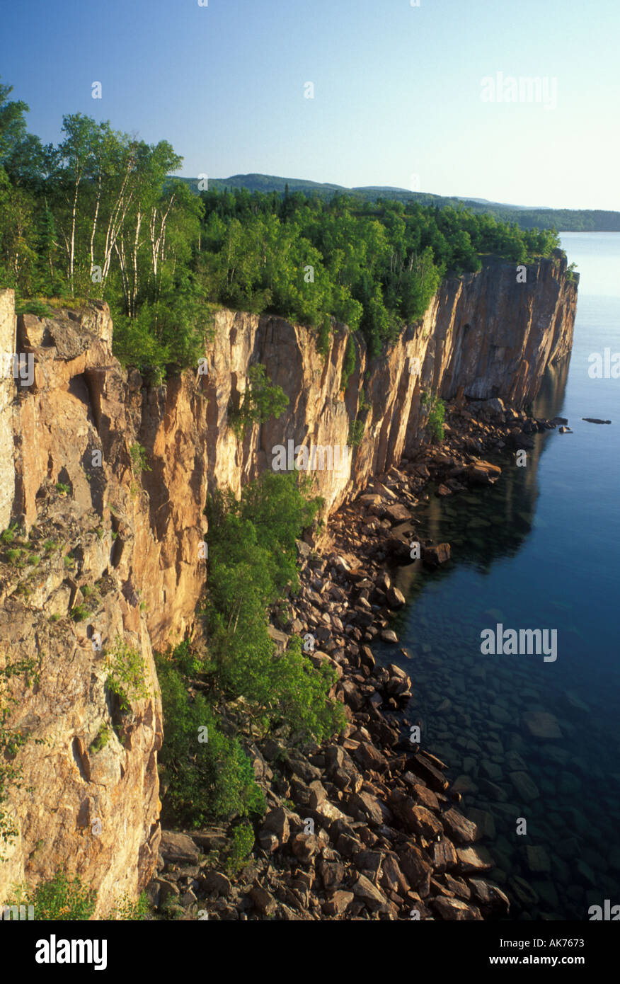 AJ18812, MN, Lake Superior, Silver Bay, Minnesota Stockfoto