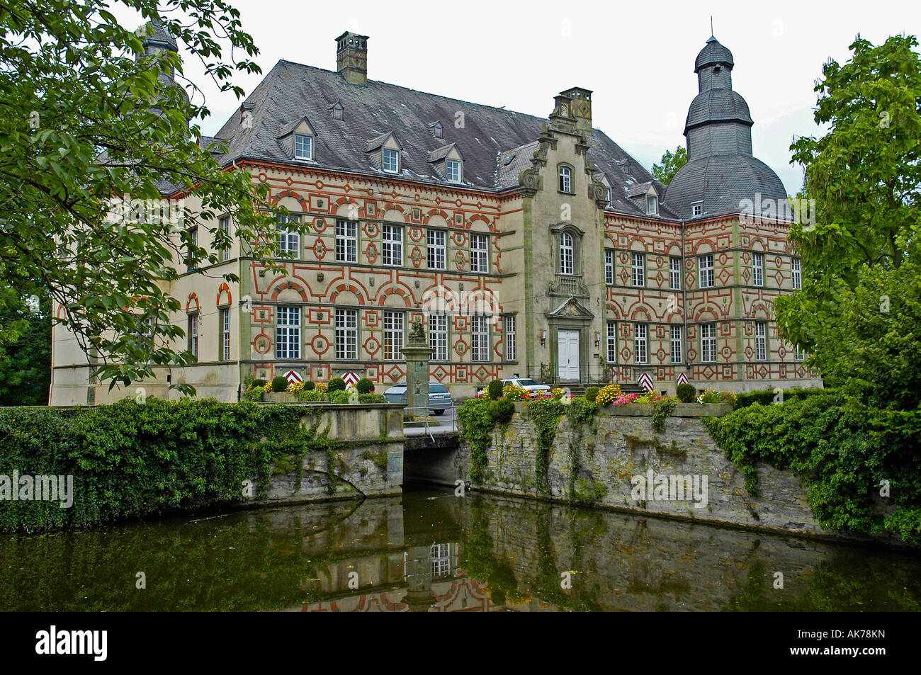Schloss Overhagen / Lippstadt Stockfoto