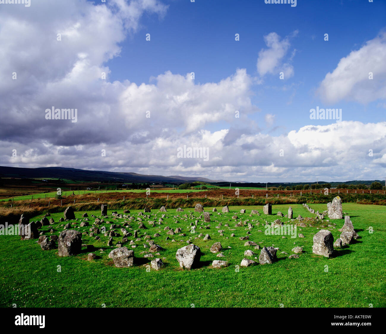 Beaghmore in Co. Tyrone, Irland Stockfoto