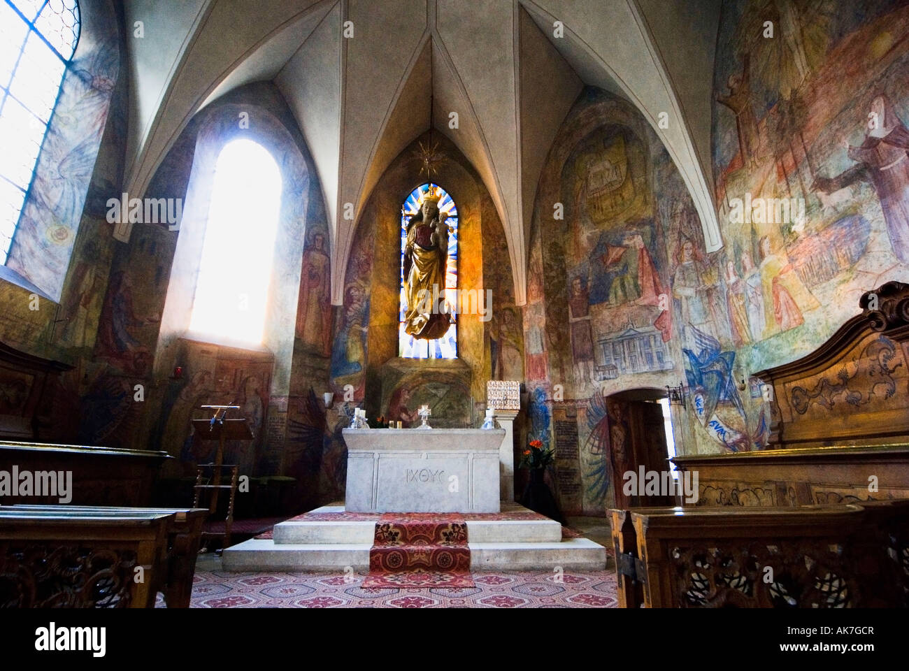Kloster St. Johann / Ingolstadt Stockfoto