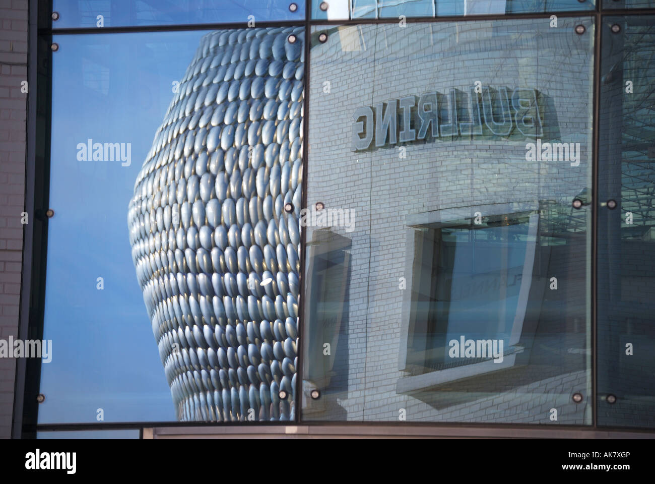 Reflexionen, Selfridges Store, Bullring Shopping und Freizeitzentrum, Birmingham, West Midlands, England, Vereinigtes Königreich Stockfoto