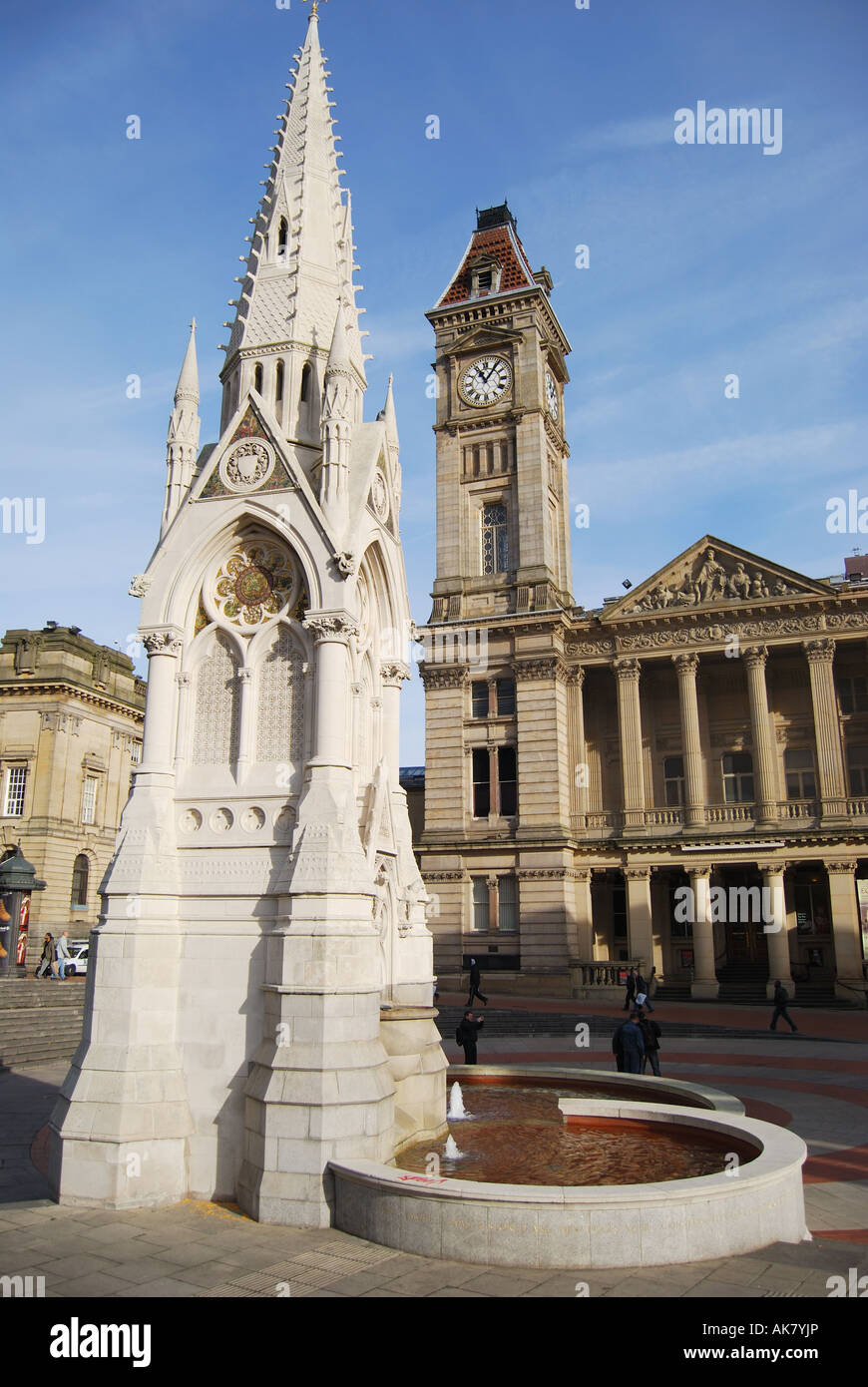 Museum und Kunstgalerie, Chamberlain Quadrat, Birmingham, West Midlands, England, Vereinigtes Königreich Stockfoto