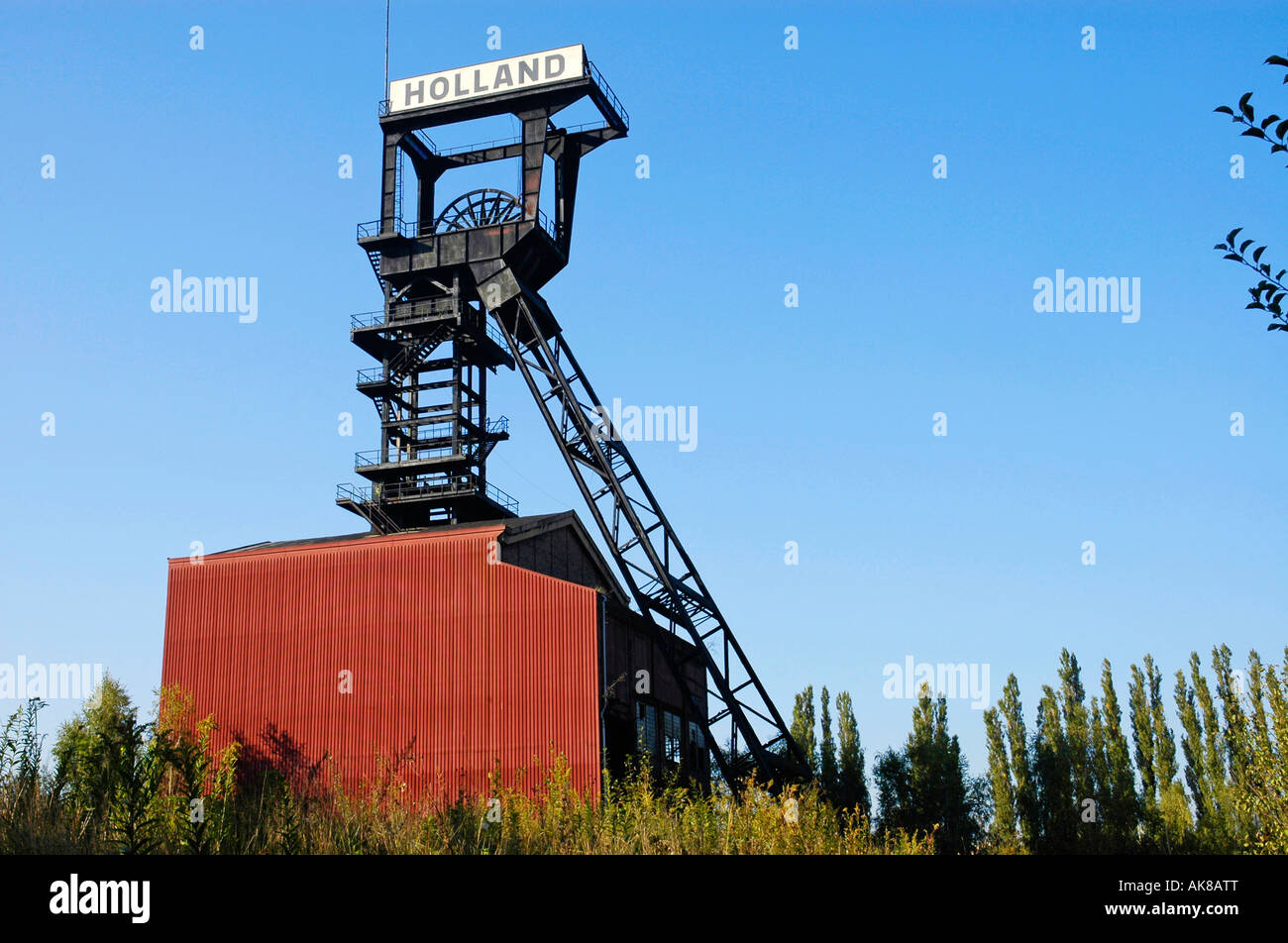 Zeche Holland / Bochum Stockfoto