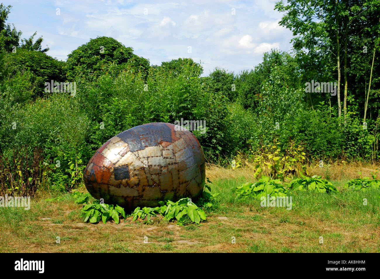 Kunstwerk / Neuss Stockfoto