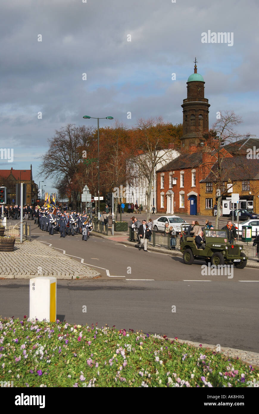 Erinnerung-Day-Parade, Banbury, Oxfordshire, England, Vereinigtes Königreich Stockfoto