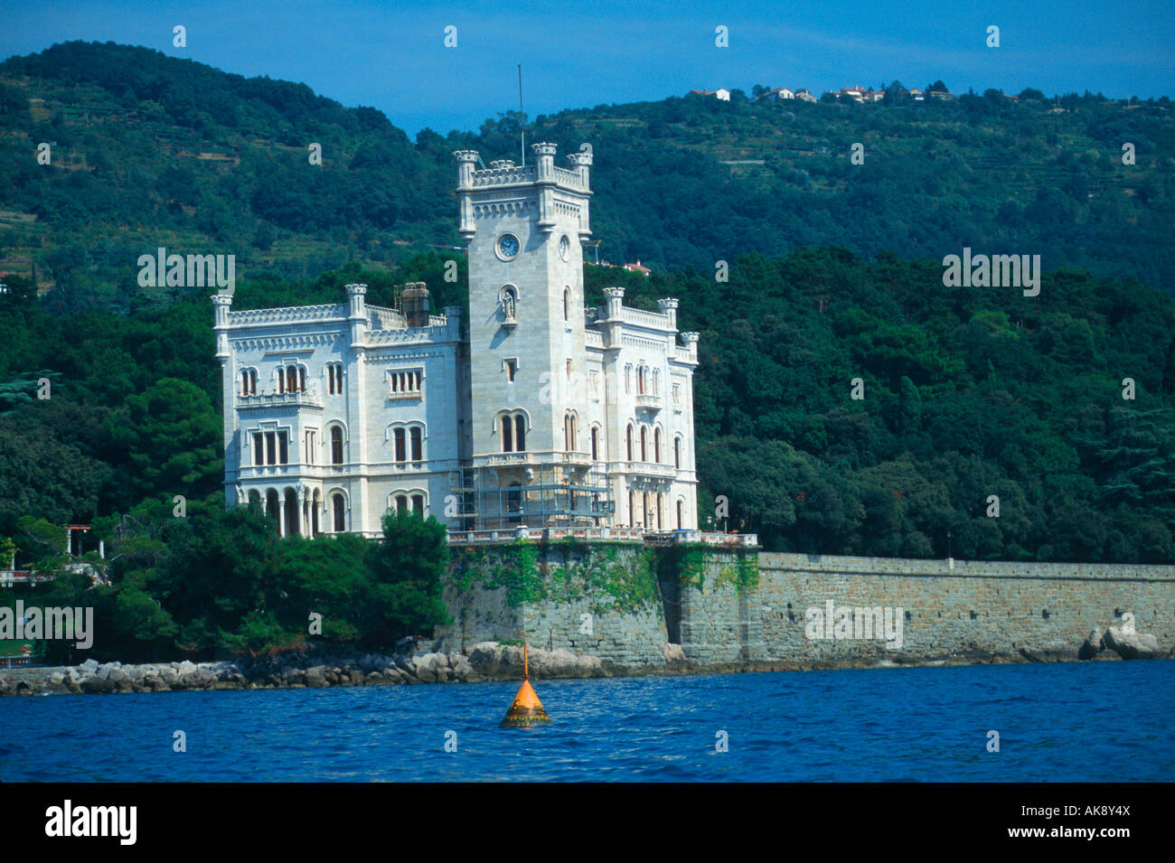 Schloss Miramare / Triest Stockfoto Schloss Miramare / Triest Stockfoto