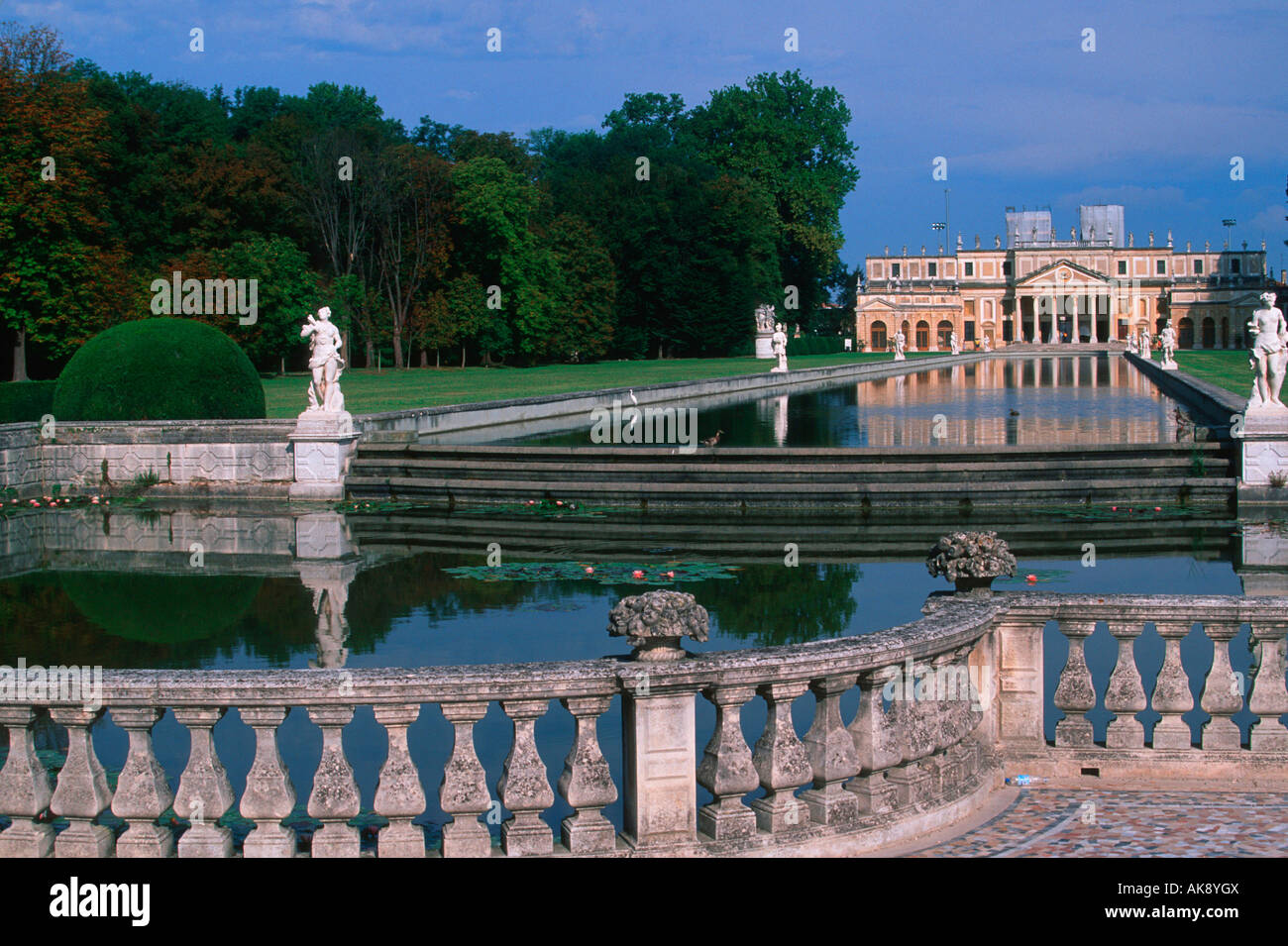 Villa Pisani / Stra Stockfoto