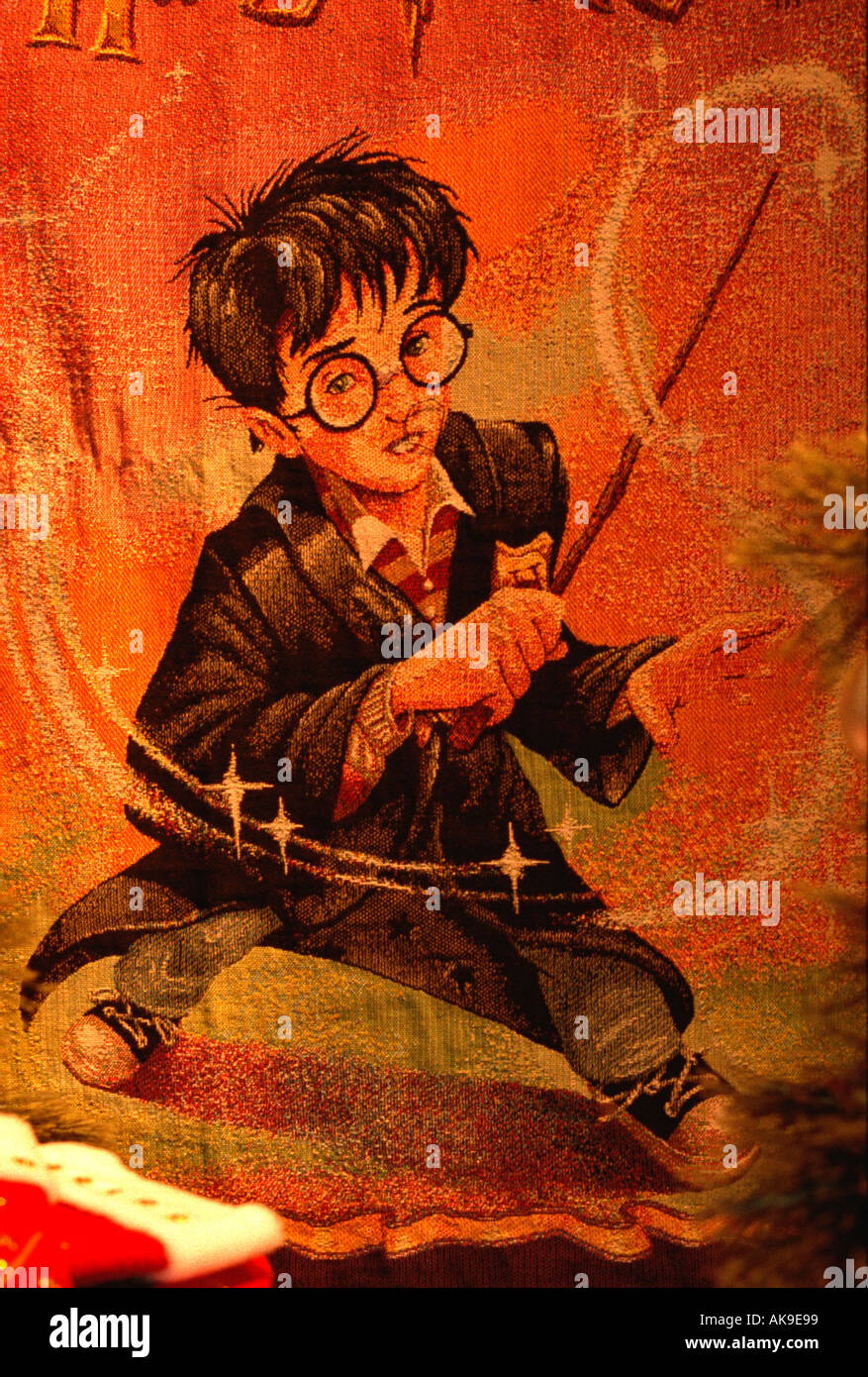 Harry rettet den Tag Poster. Marschall Felder Urlaub Anzeige mit dem Titel: Haben Sie eine Harry-Potter-Weihnachten. Minneapolis Minnesota USA Stockfoto