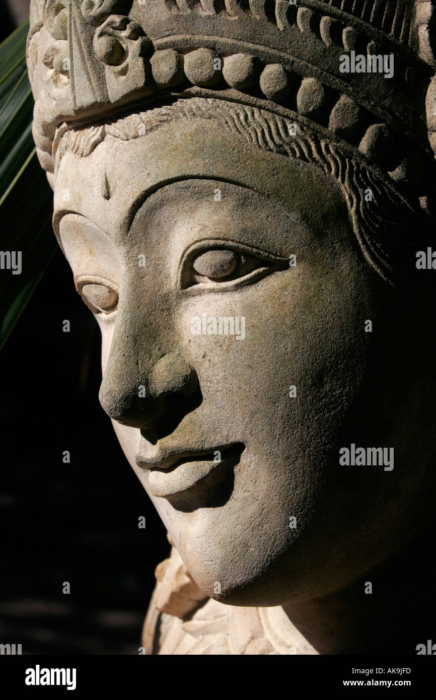 Balinesische Steinkunst Stockfoto