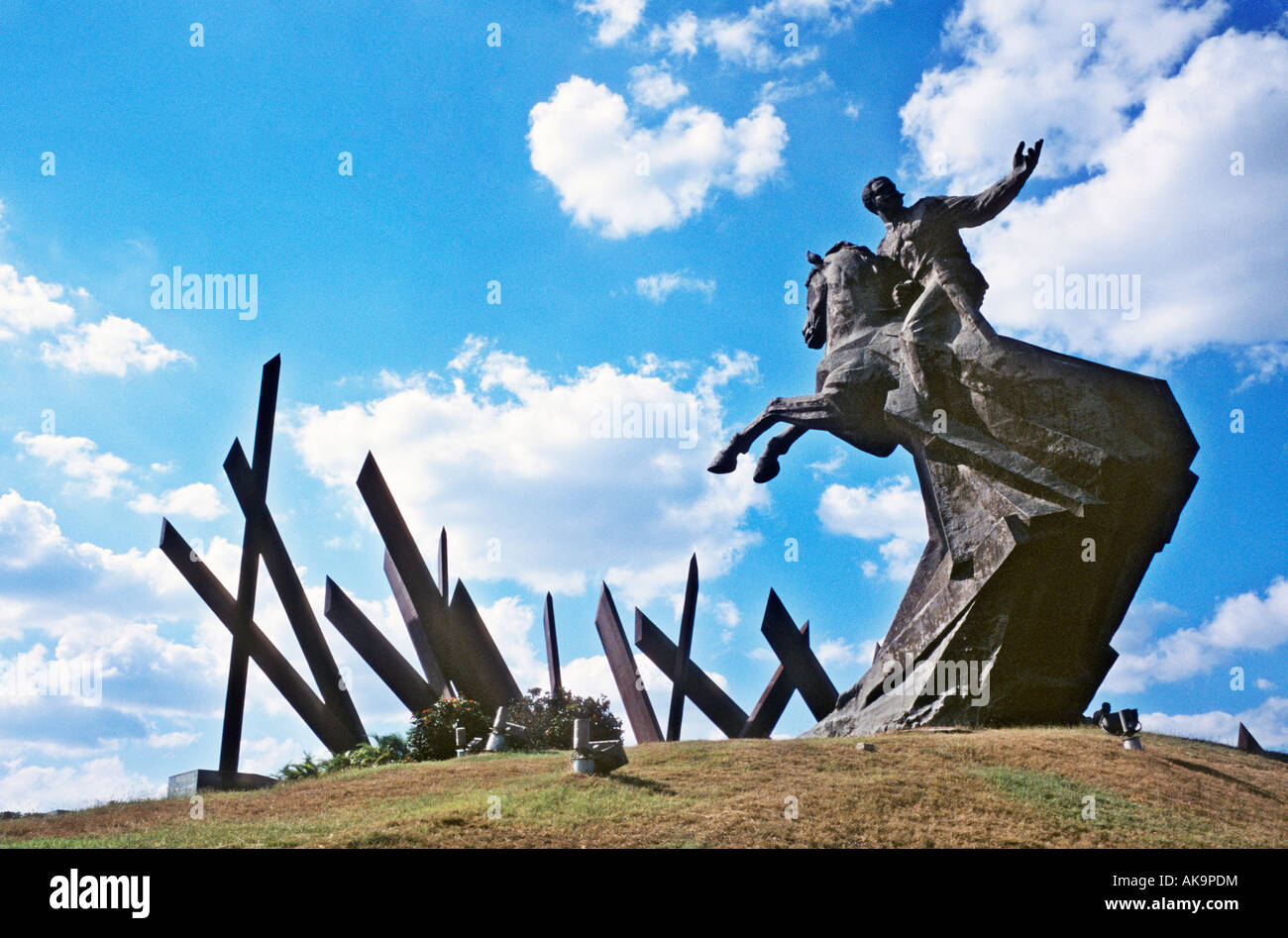 Denkmal für General Antonio Maceo. Santiago Kuba. Stockfoto